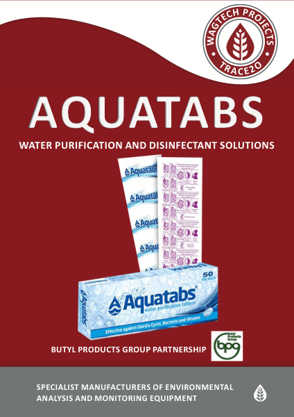 Aquatabs Brochure cover