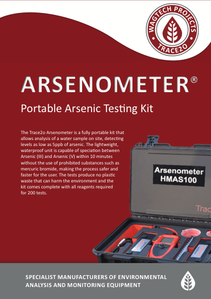 ARSENOMETER HMAS100 Brochure cover