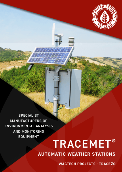 TraceMet Weather Stations Brochure cover